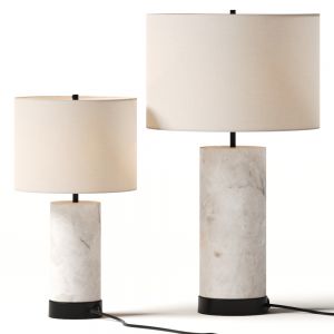 Pottery Barn Windham Alabaster Table Lamps