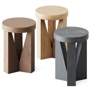 Cugino Stool Oak By Mattiazzi