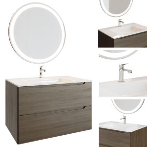 Bathroom Furniture Set 03