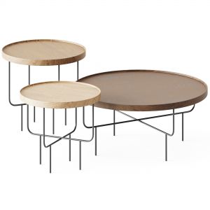 Wooden Coffee Table Roundhouse By Blu Dot