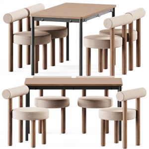 Tommaryd Wooden Table By Ikea And Chair Gropius Cs