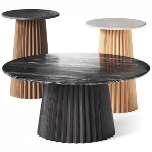 Vical Home Plisse Wood Coffee Tables