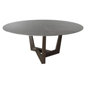 Bonaldo 'Art Wood' Round Tables