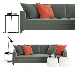 Meridiani Louis Up Sofa