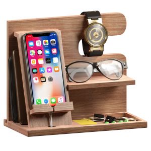 Teslyar Wood Phone Docking Station