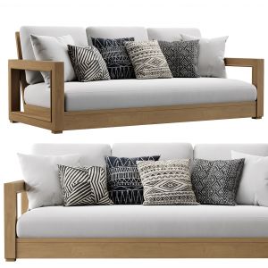 RH | Costa Teak Sofa