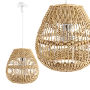 Lexi Rattan Pendant Light