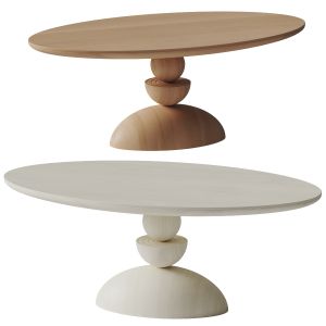 Sonali Oval Dining Table - Anthropologie