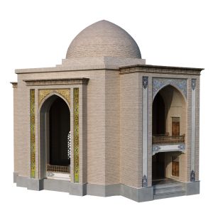 Old Arabic Turkish Building Set 145