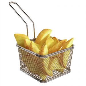 Stainless Steel Small 5 Inches Fryer Basket 1 Coun