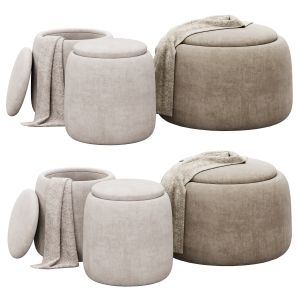 Dodd Storage Ottomans Set