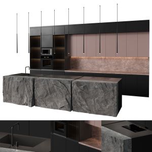 Modern Kitchen Set Designed By Sherzod