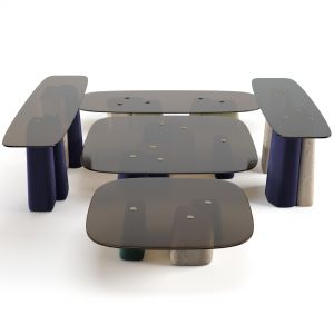 Baxter Funy Coffee Tables Set