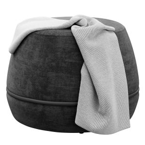 Onvi 600mm Fabric Ottoman By Kardiel