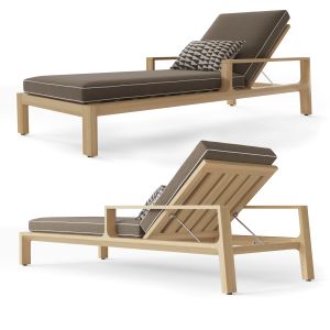 Rhodes Teak Chaise