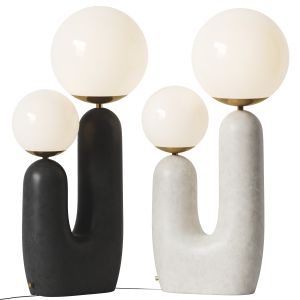 1st Dibs - Ceramic Base Oo Lamp