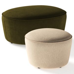 Menu Cairn Oval & Round Poufs