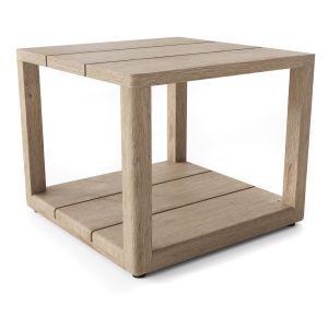 Rh Belize Teak Side Table