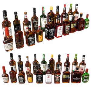 Whiskey Bottle Collection No1