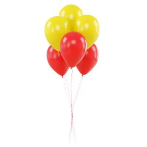 Festive Colorful Balloons