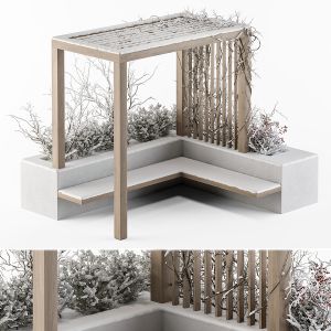 Snowy Landscape Furniture - Set 49