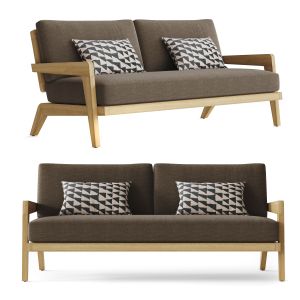 Rh Avila Teak Sofa 72