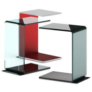 Swan Clear Sovet Side Table