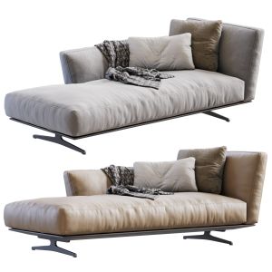 Flexform Chaise Longue Evergreen