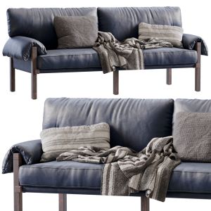 Lita Leather Sofa