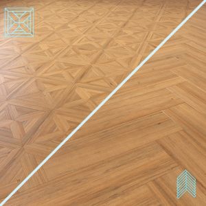 Parquet - Laminate - Wooden Floor 2 In 1