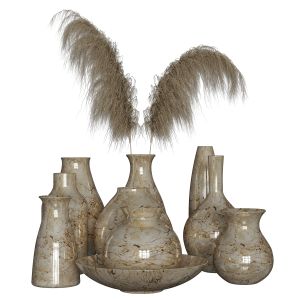 Vase Decorative Set 02