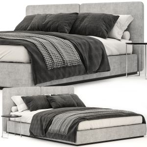 Tatlin Lightgray Bed