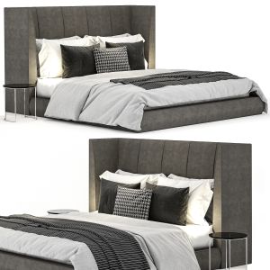 Dark Gray Bed