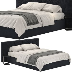 Living Divani Black Bed