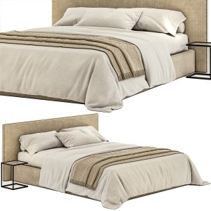 Meridiani Stone Ivory Bed