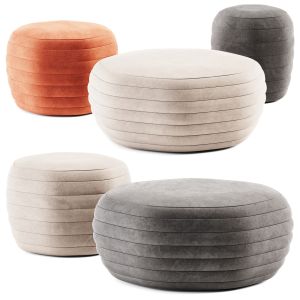 Galeata Round Pouf By Paola Zani