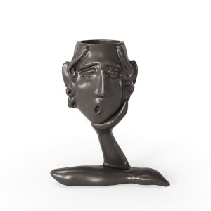 Abstract Figure Statue Pot 2