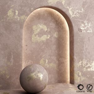 Decorative Plaster 02-pbr-seamless