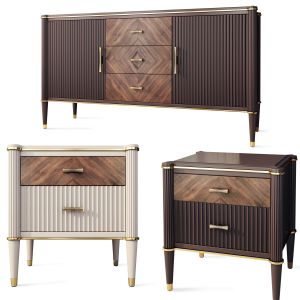 Nightstand, Sideboard Venice By Classico Italiano