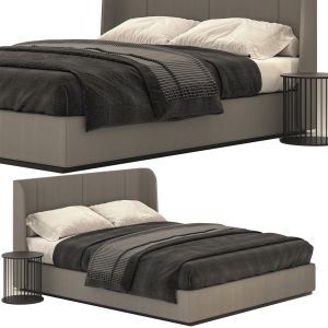 Rh Lawson Gray Bed