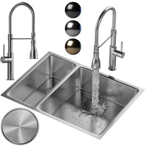 Mythos Myx Sink (with Faucet And Water)