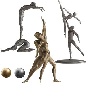 Human Sculptures 10 (dancing Sculptures)