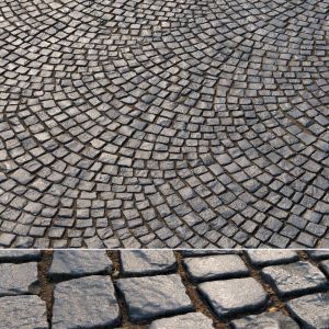 Material Of Radial Paving Slabs 01