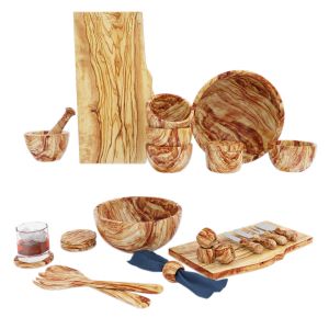 PB Olive Wood Serveware Collection