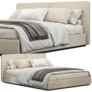 Minotti Tatlin Ivory Bed