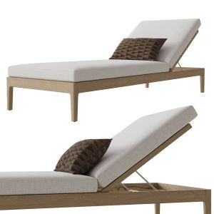 Rh Laurel Teak Chaise