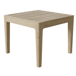 Rh Laurel Teak Side Table