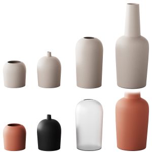 Dome Vase Set By Kristina Dam