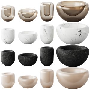 Opal Vases And Bowls By Kristina Dam