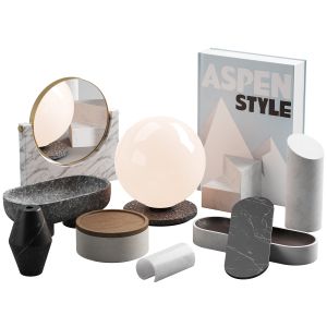 Decorative Set 02 Marble Kit